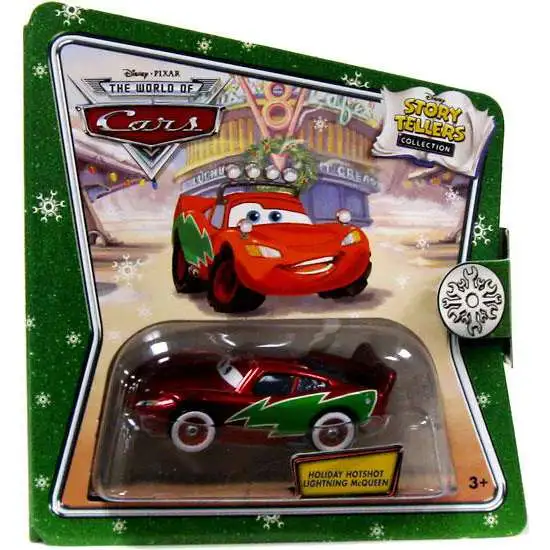 Disney / Pixar Cars The World of Cars Story Tellers Holiday Hotshot Lightning McQueen Diecast Car