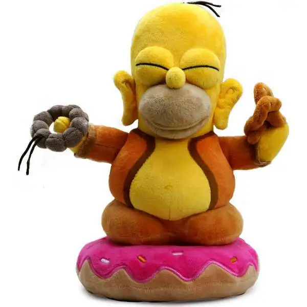 The Simpsons Buddha Homer 11-Inch Plush