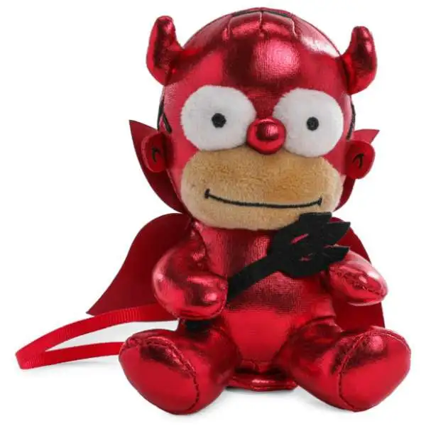 The Simpsons Shoulder Phunny Homer Devil 4.5-Inch Plush (Pre-Order ships September)