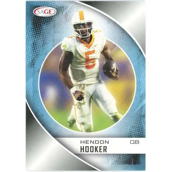 NFL 2023 Sage Black Hendon Hooker #75 [Rookie]