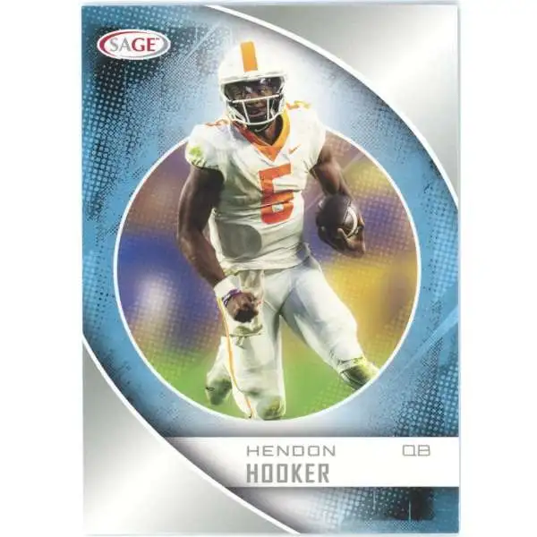 NFL 2023 Sage Silver Hendon Hooker #75 [Rookie]