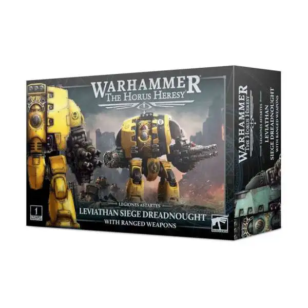 Warhammer: The Horus Heresy 2nd Edition Leviathan Siege Dreadnought Miniatures [With Ranged Weapons]