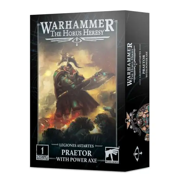 Warhammer: The Horus Heresy 2nd Edition Praetor with Power Axe Miniatures