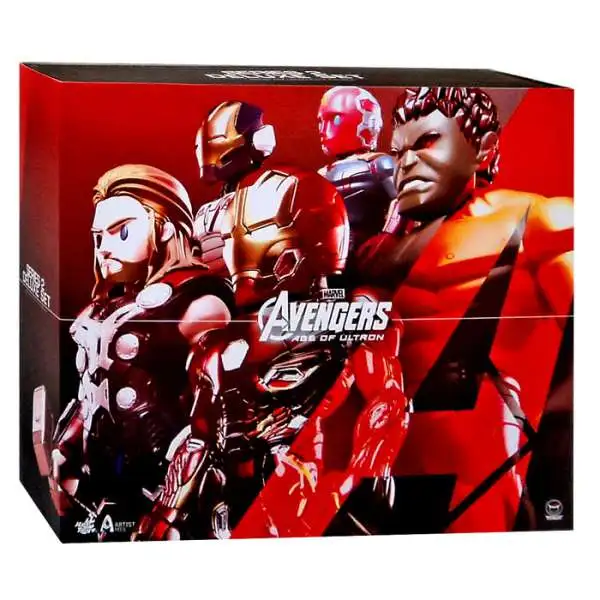 Marvel Avengers Age of Ultron Artist Mix Figure Series 2 Deluxe Action Figure Set