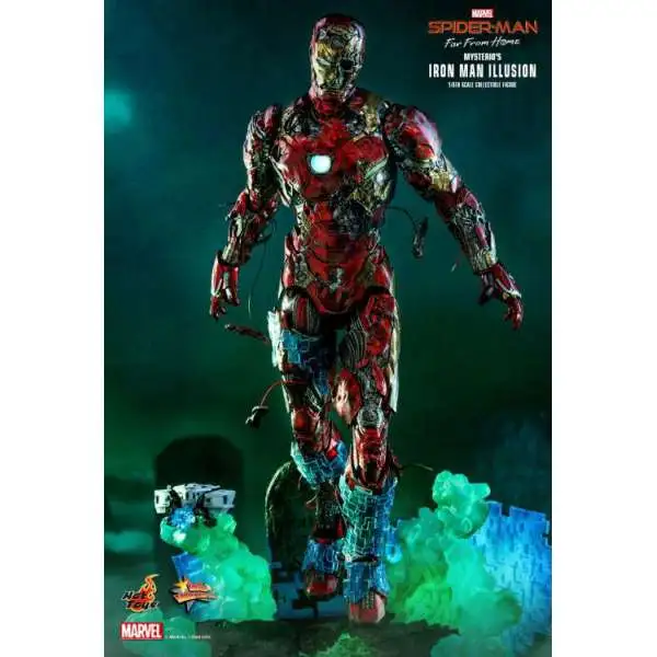 Marvel Spider-Man Far From Home MMS580 Mysterio's Iron Man Illusion Collectible Figure [Non-Refundable Deposit]