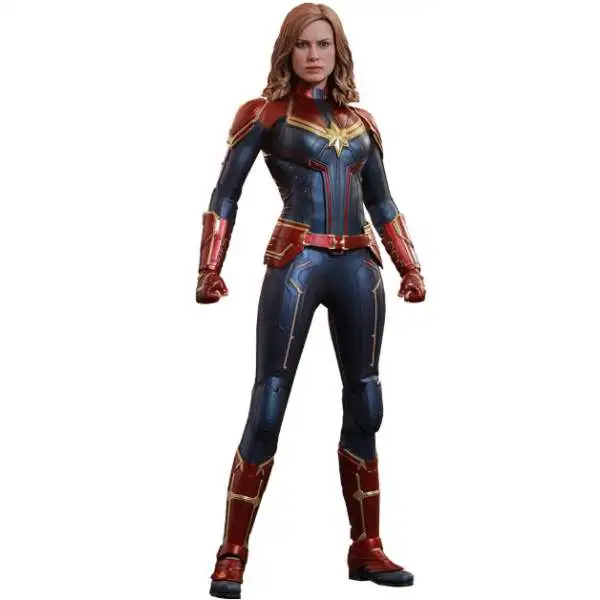 Movie Masterpiece Captain Marvel Diecast Collectible Figure [Regular Version]
