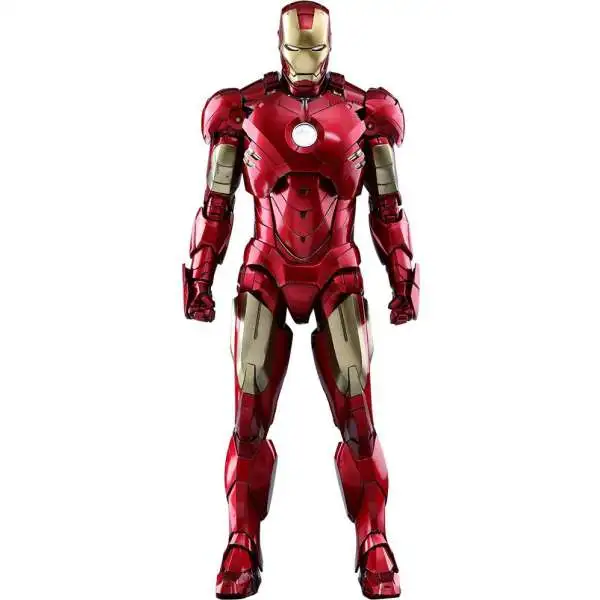 Marvel Iron Man 2 Movie Masterpiece Diecast Iron Man Mark IV Collectible Figure MMS461D21