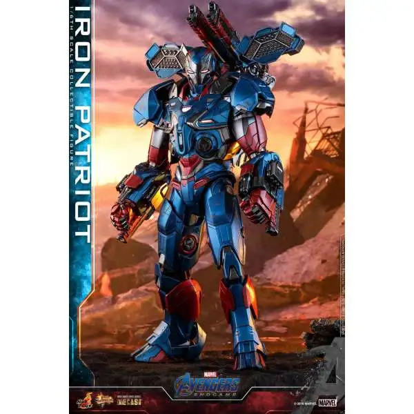 Marvel Avengers Endgame Iron Patriot Collectible Figure MMS528D34