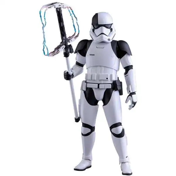 Star Wars Last Jedi First Order Stormtrooper Executioner W/ Stand 3.75" Figure 