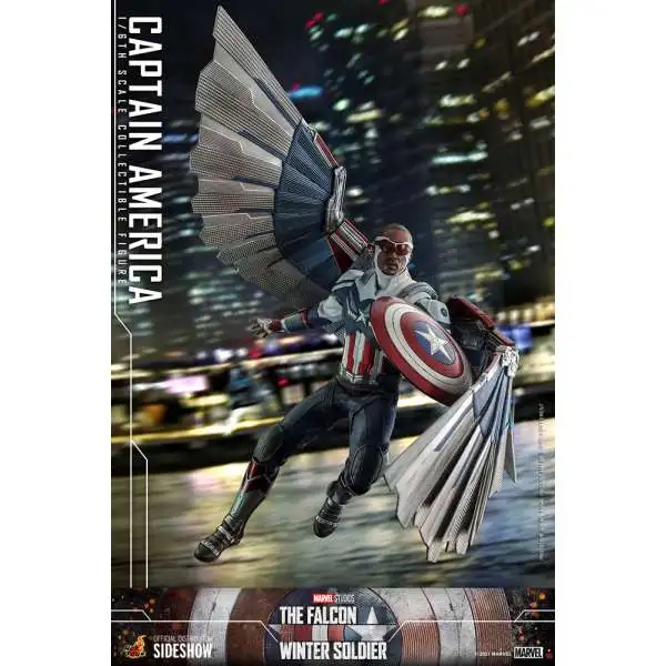 Marvel The Falcon and the Winter Soldier Movie Masterpiece Captain America Collectible Figure [Falcon and The Winter Solider]