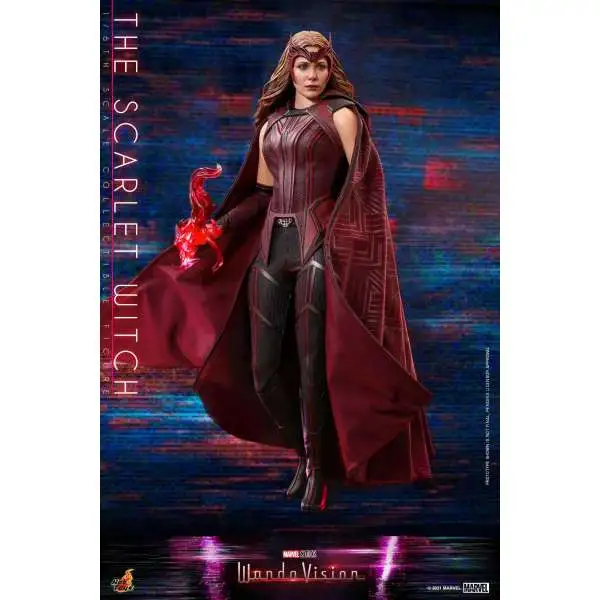 Marvel WandaVision Movie Masterpiece Scarlet Witch Collectible Figure