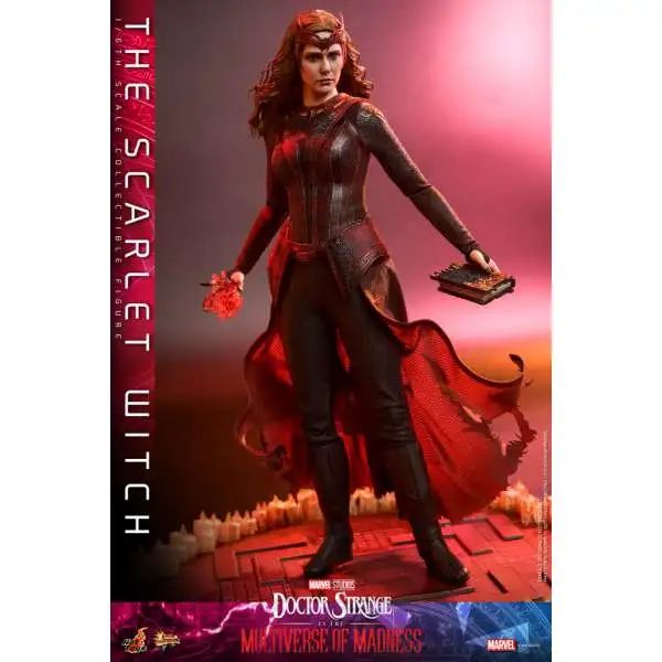 Marvel Doctor Strange in the Multiverse of Madness Movie Masterpiece Scarlet Witch Collectible Figure MMS652 [Regular Version, Multiverse of Madness] (Pre-Order ships March)