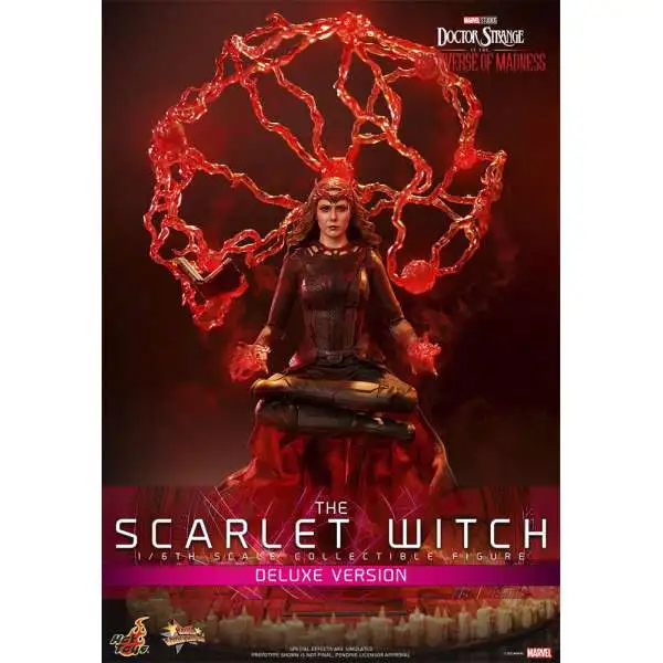 Marvel Doctor Strange in the Multiverse of Madness Movie Masterpiece Scarlet Witch Collectible 1/6 Scale Figure MMS653 [Deluxe Version, Multiverse of Madness]