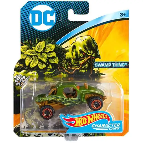 Hot Wheels DC Character Cars Swamp Thing Diecast Car