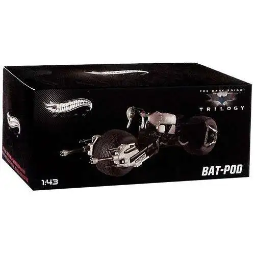 Batman The Dark Knight Hot Wheels Elite Bat-Pod 143 Diecast Car