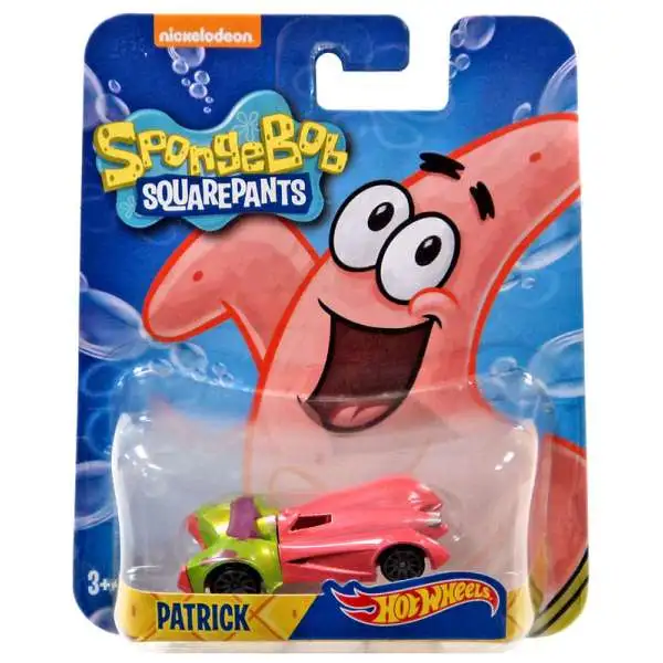 Hot Wheels Spongebob Squarepants Patrick Diecast Character Car [2016]