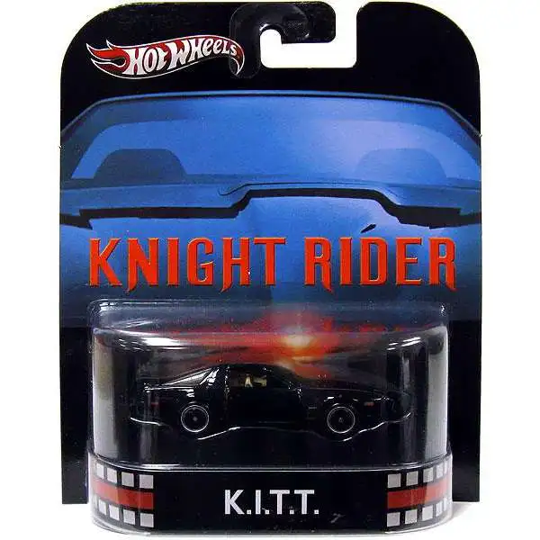 Hot Wheels Knight Rider HW Retro Entertainment K.I.T.T. Diecast Car [Damaged Package]