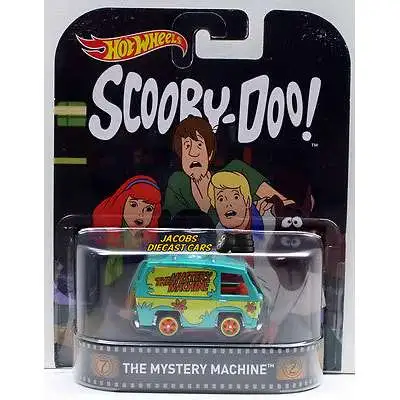 Hot Wheels Scooby Doo HW Retro Entertainment Mystery Machine Diecast Car