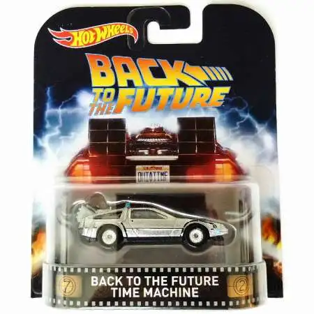 Hot Wheels Back to the Future HW Retro Entertainment DeLorean Time Machine Diecast Car