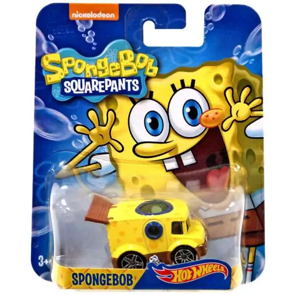 Hot Wheels Spongebob Squarepants Spongebob Diecast Character Car [2016]