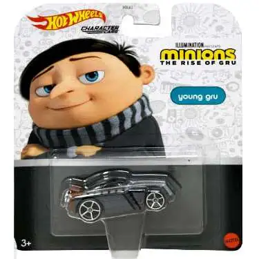 Hot Wheels Minions Rise of Gru Character Cars Young Gru Diecast Car