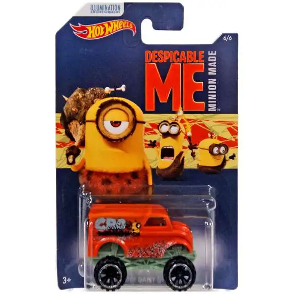 Hot Wheels Despicable Me Minion Made Monster Dairy Delivery Diecast Car