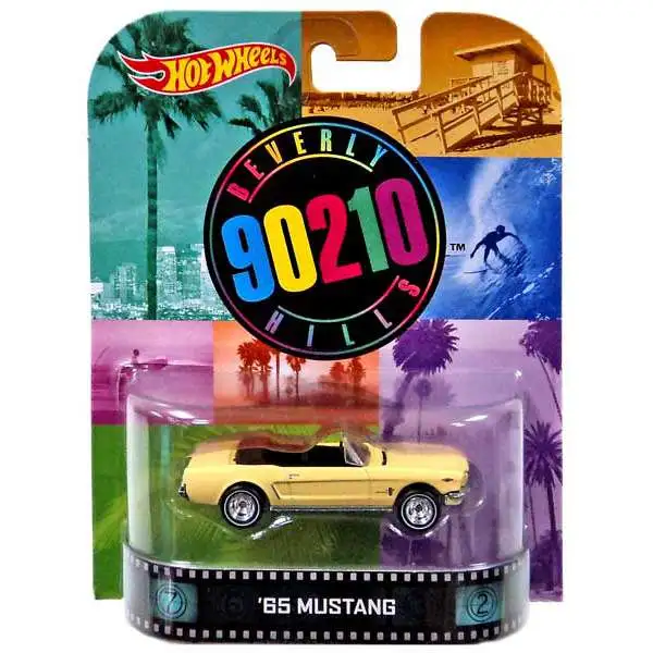 Hot Wheels Beverly Hills 90210 HW Retro Entertainment '65 Mustang Diecast Car