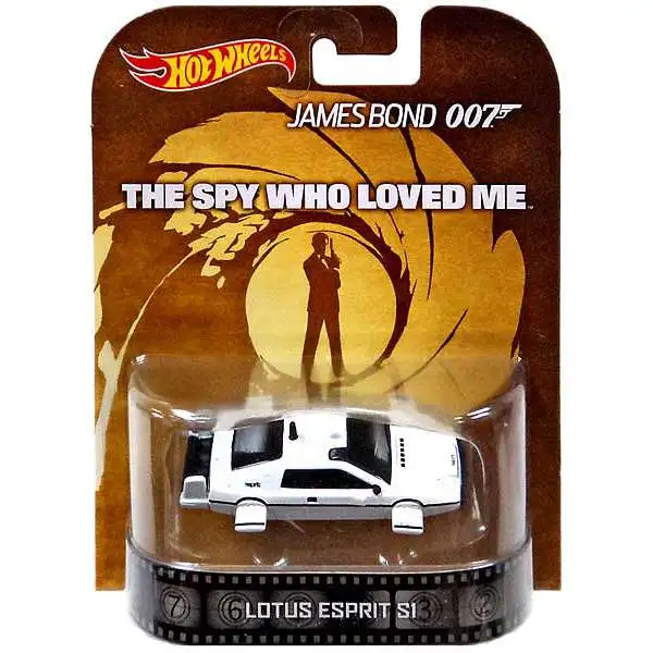 Hot Wheels James Bond HW Retro Entertainment Lotus Esprit S1 Diecast Car [The Spy Who Loved Me]