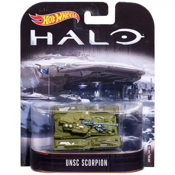 Hot Wheels Halo UNSC Scorpion Diecast Car