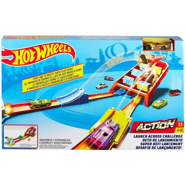 Hot Wheels Action Launch Across Challenge Track Set