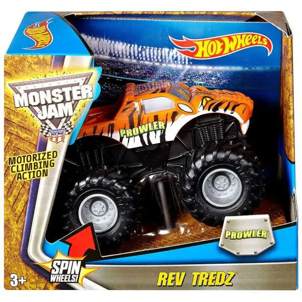 Hot Wheels Monster Jam 25 Rev Tredz Prowler 143 Vehicle Mattel