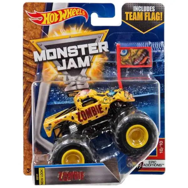 Hot Wheels Monster Jam 25 Zombie 164 Diecast Car 1010 Epic