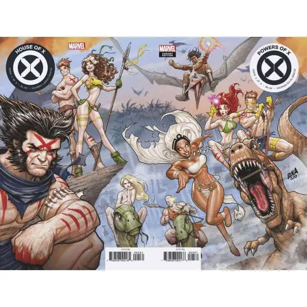 Marvel Powers of X & House of X David Nakayama Connecting Variant Covers Set of 2 Comic Books #5