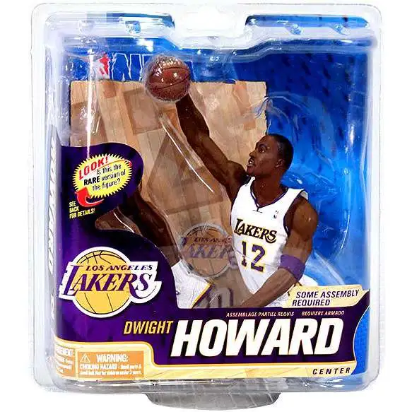 McFarlane Toys NBA Los Angeles Lakers Sports Picks Basketball Series 22 Dwight Howard Action Figure [White Jersey]