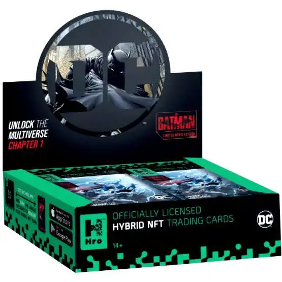 Hro DC Unlock the Multiverse Chapter 1 Hybrid NFT Trading Card Booster Box [24 Packs]