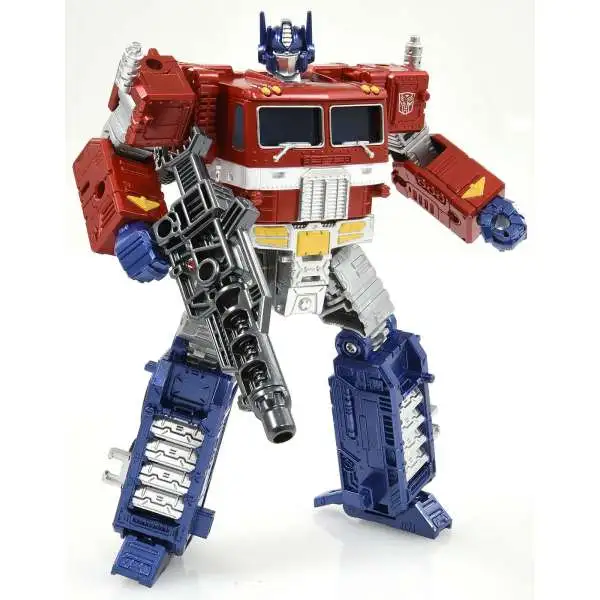 Transformers Masterpiece Series Optimus Prime & Tenseg Base Action Figure & Stand