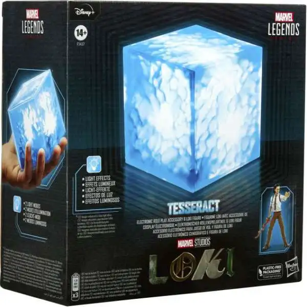 Marvel Legends Tesseract with Loki Action Figure