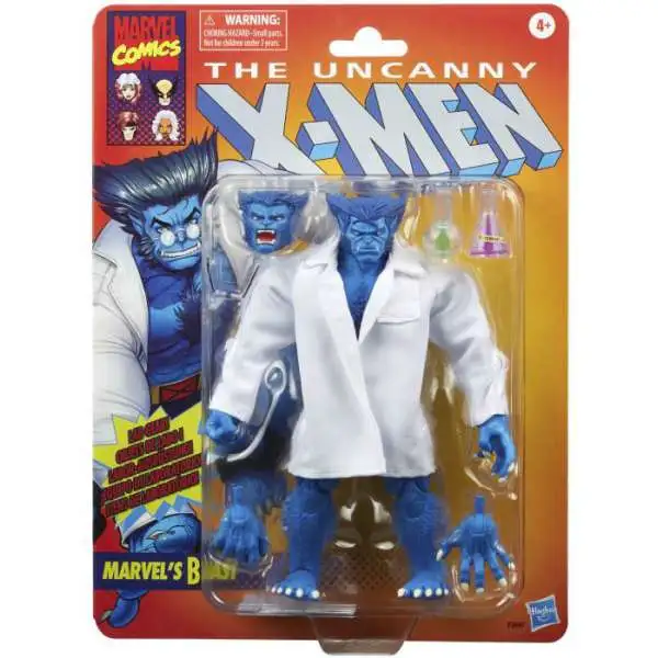 X-Men Marvel Legends Retro Series Beast Action Figure