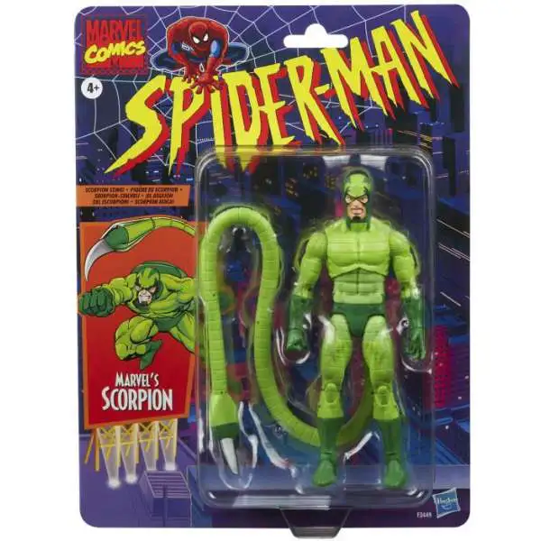 Spider-Man Marvel Legends Retro Series Scorpion Action Figure
