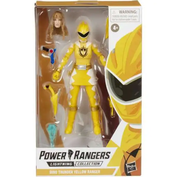 Power Rangers Dino Thunder Lightning Collection Yellow Ranger Action Figure [Kira Ford]