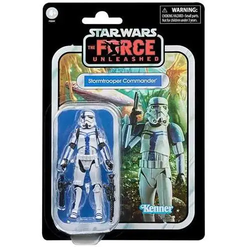 Star Wars The Force Unleased 2022 Vintage Collection Gaming Greats Stormtrooper Commander Action Figure