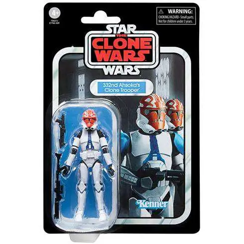 Star Wars Clone Wars 2022 Vintage Collection 332nd Ahsoka's Clone Trooper Action Figure