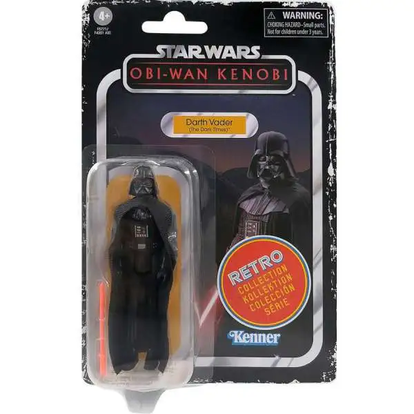 Star Wars Obi-Wan Kenobi Retro Collection Darth Vader Action Figure [Dark Times, Disney Series]