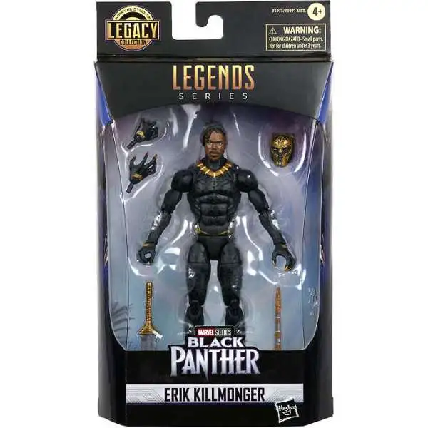 Black Panther Marvel Legends Legacy Collection Erik Killmonger Action Figure
