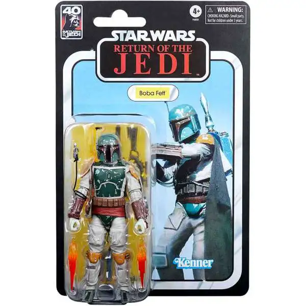 Star Wars Return of the Jedi Black Series Boba Fett Action Figure [40th Anniversary]