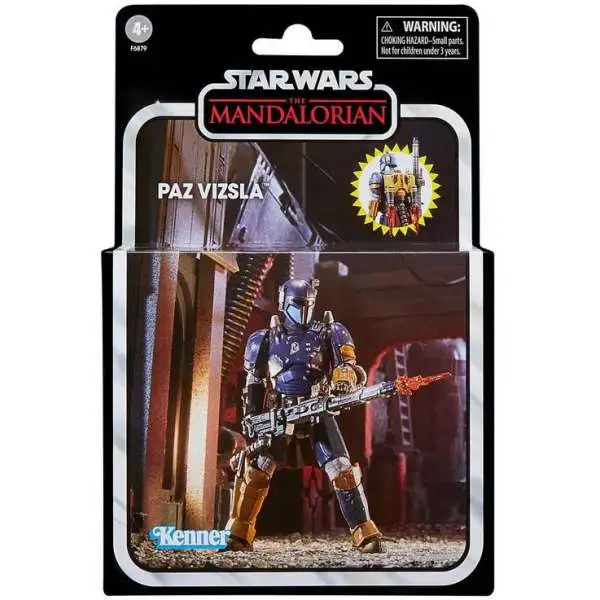 Star Wars The Mandalorian Vintage Collection Paz Vizsla Action Figure