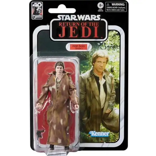 Star Wars Return of the Jedi Black Series Han Solo Action Figure [40th Anniversary]