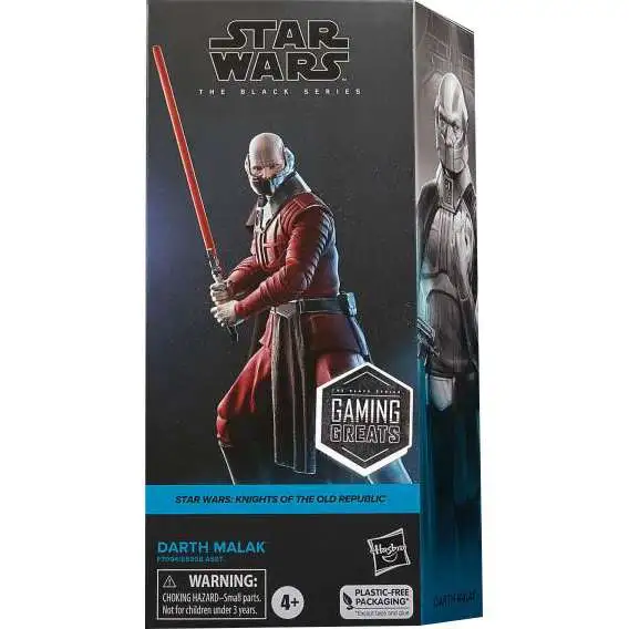 Star Wars Knights of the Old Republic Black Series Darth Malak Action Figure [Gaming Greats]
