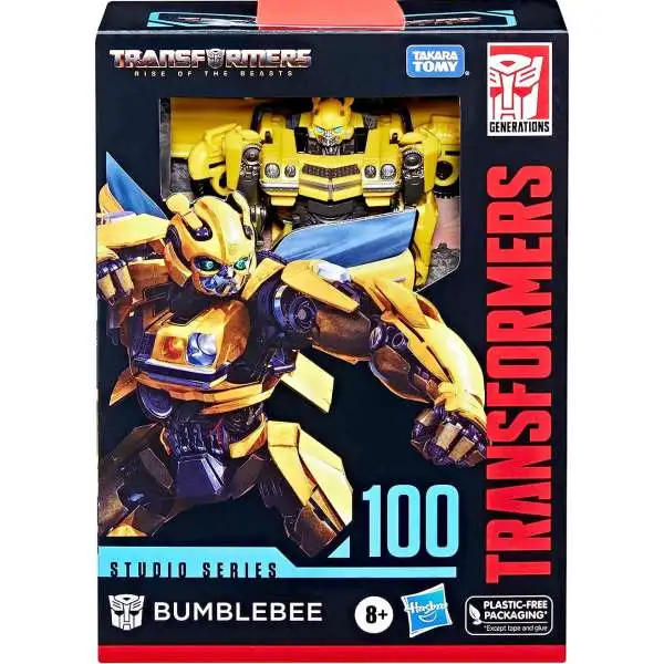 Transformers Generations Studio Series Bumblebee Deluxe Action Figure #100 [Rise of the Beasts]