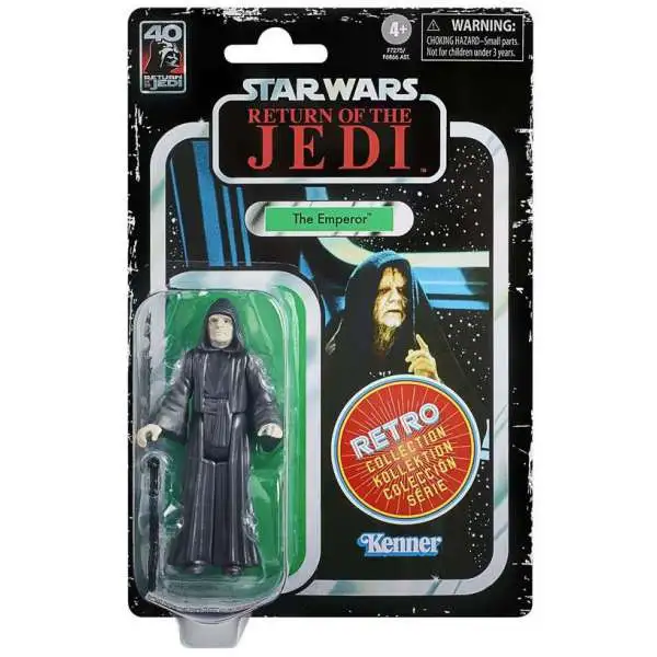 Star Wars Return of the Jedi Retro Collection The Emperor Action Figure [Jedi Knight] (Pre-Order ships September)